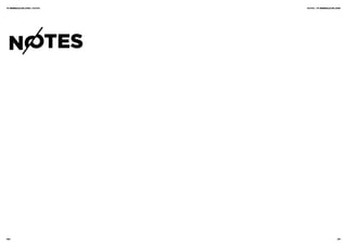 11e biennale de lyon / noteS   noteS / 11e biennale de lyon




      notes




60/                                                     /61
 