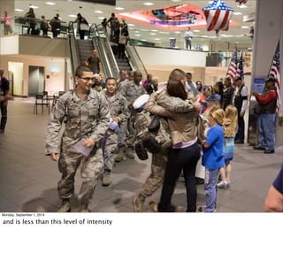 Monday, September 1, 2014 
and is less than this level of intensity 
 