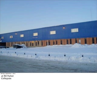 Monday, September 1, 2014 
at RD Parker 
Collegiate 
 