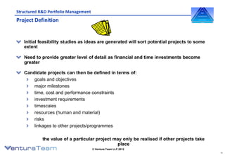 Rd portfolio management presentationv3 | PDF