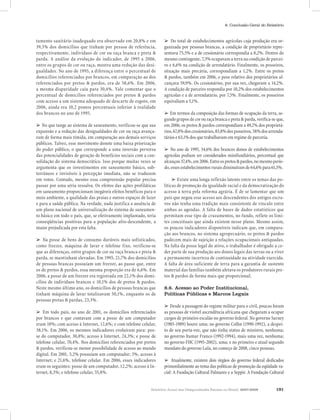Relatório Anual das Desigualdades Raciais no Brasil; 2007-2008