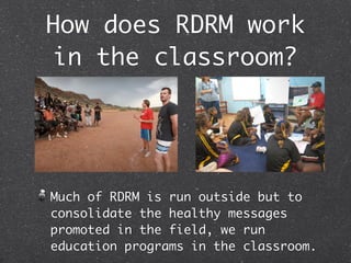 Rdrm In The Classroom | KEY
