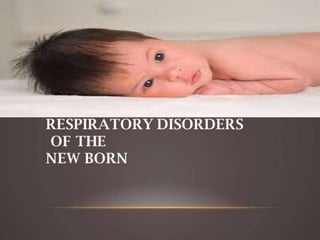 Respiratory distress syndrome