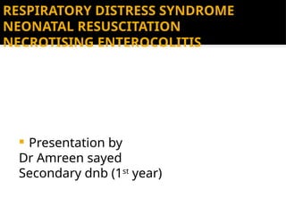 RDS.pptx respiratory distress syndrome rds | PPTX