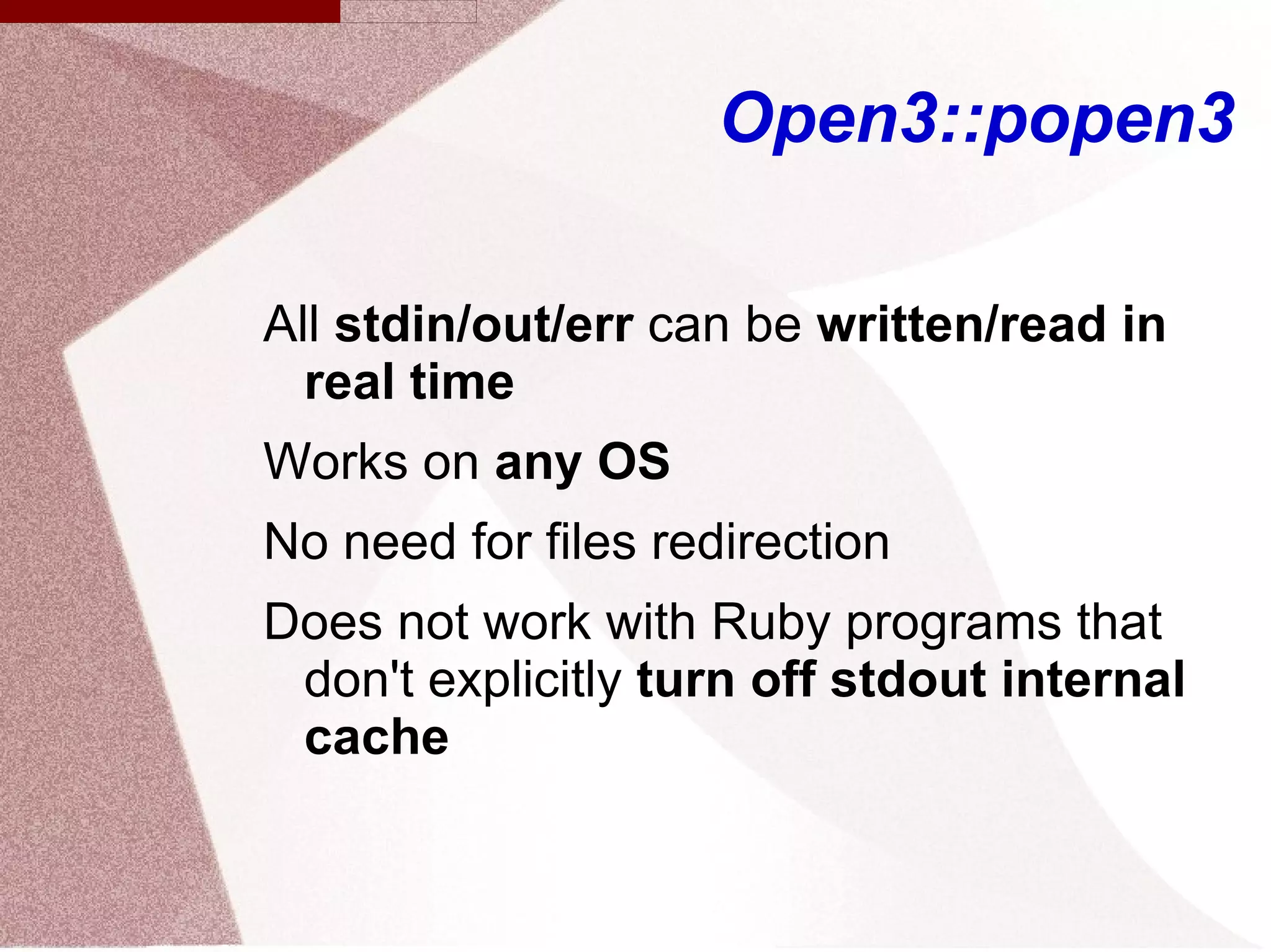 This is Line 2 on STDERR, after sleep 1 