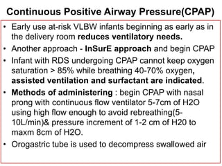 Respiratory Distress(RDS) | PPTX