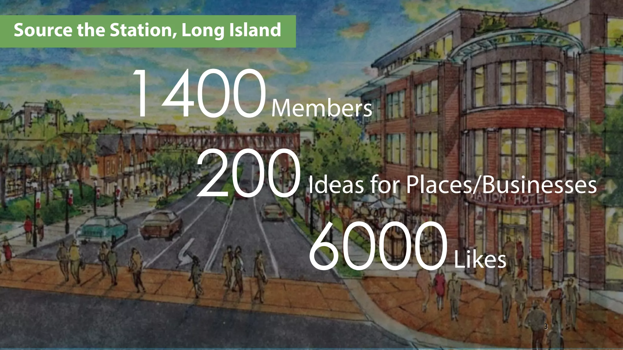 Source the Station, Long Island
3
Members1400
Ideas for Places/Businesses200
Likes6000
 