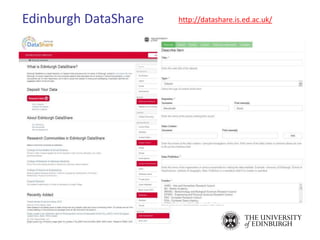 Edinburgh DataShare http://datashare.is.ed.ac.uk/
 