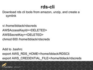 MySQL administration in Amazon RDS | PDF
