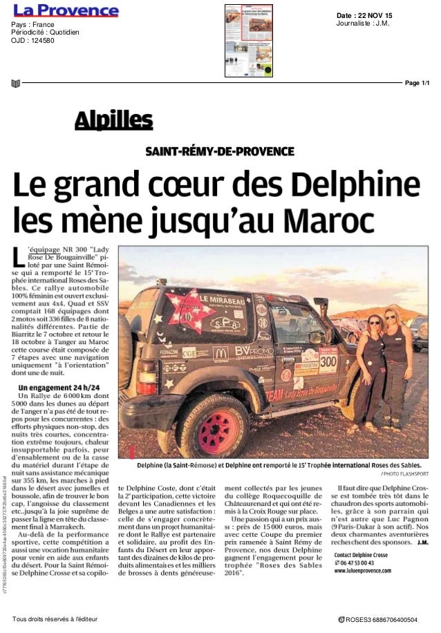 RDS 2015 - Presse régionale France