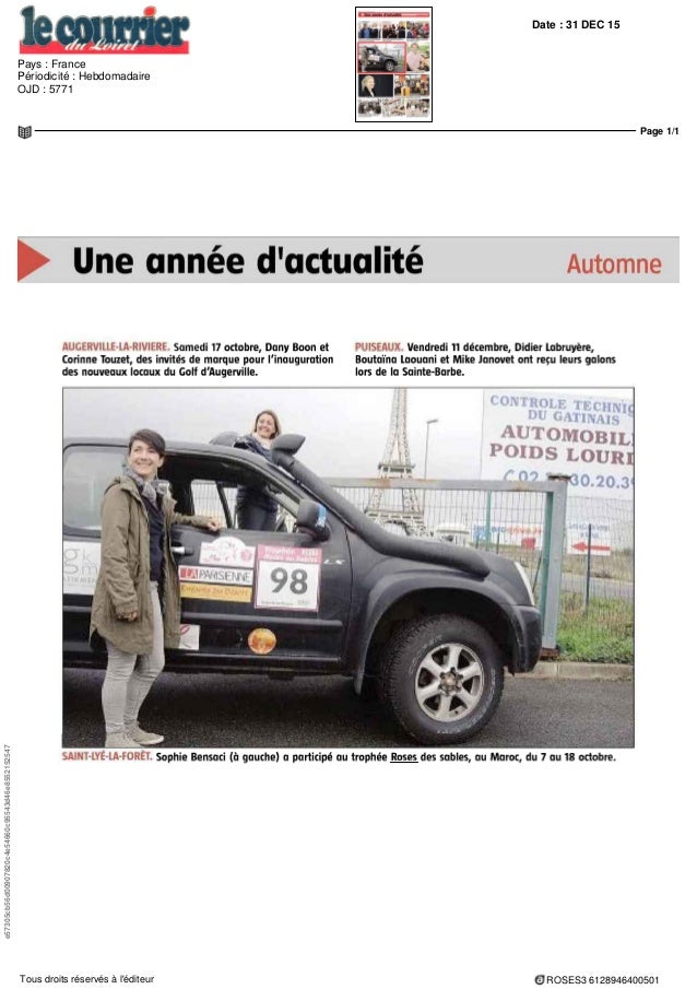 RDS 2015 - Presse régionale France