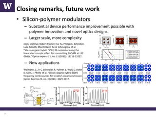 High-Speed Optical Modulators and Data Communication Systems in Silicon ...