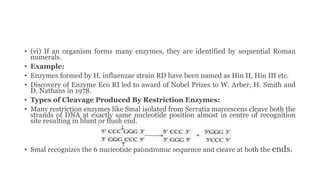 Form M Restriction Examples RDT Restriction Enzymes.pptx