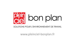 www.pleinciel-bonplan.fr
 