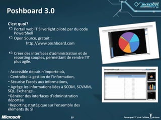 Environnement automatiséExécution à distanceJobsEvènementsSessions restraintesMobile Object Model