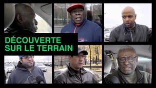 DÉCOUVERTE
SUR LE TERRAIN
 