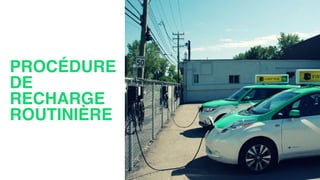 PROCÉDURE
DE
RECHARGE
ROUTINIÈRE
 