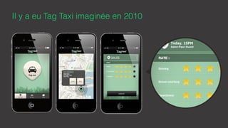 Il y a eu Tag Taxi imaginée en 2010
 