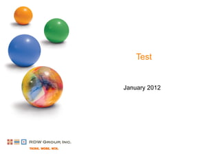Test


January 2012
 