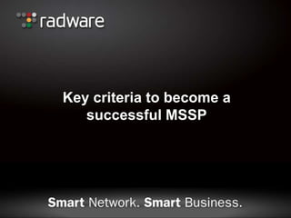 DDoS Protection: layers of defenseSlide 8Type of DoS attacks:PPS & Bandwidth flood attacksConnection & application flood attacksDirected application DoS attacksHighMedAttack volume:LowChallenges:PPS Processing capacity