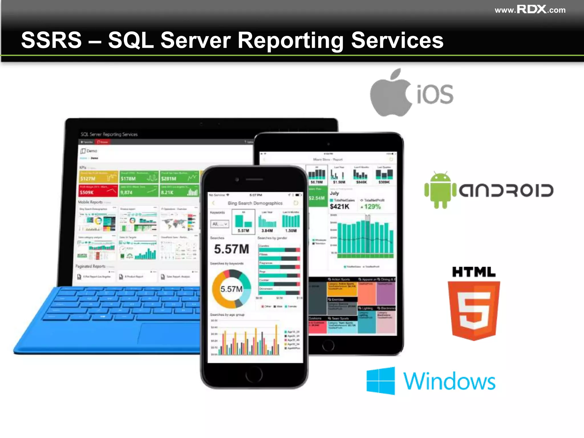www. .com
SSRS – SQL Server Reporting Services
 