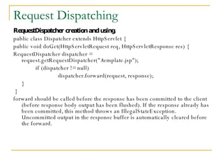 Request dispatching in servlet | PPT