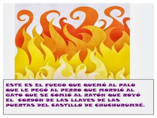 retahíla para los pequeños 