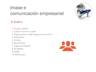 Servicio Imagen&Comunicación ReAcciona - IGAPE