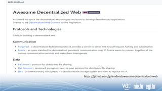 https://github.com/gdamdam/awesome-decentralized-web
 