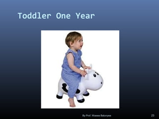 Toddler One Year
By Prof. Waswa Balunywa 23
 