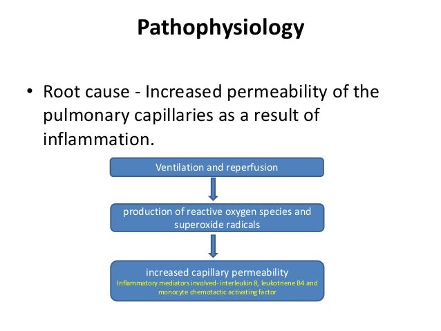 Pulmonary edema pathophysiology