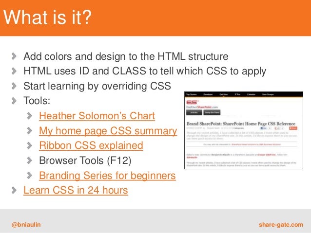 Sharepoint 2010 Css Reference Chart