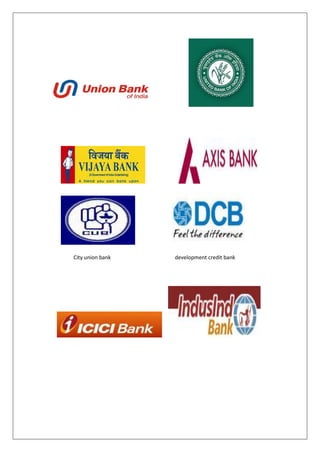 City union bank   development credit bank
 