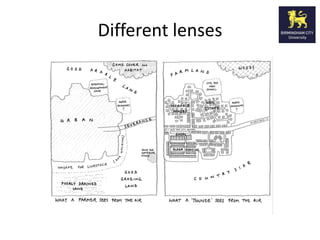 Different lenses
 
