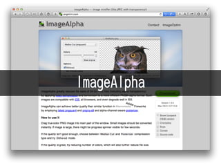 ImageAlpha
 