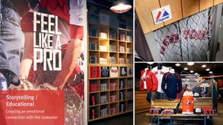 Anthropological
A growing appetite for retail with a more
culturally enriching, harder-to-come-by,
experiential accent.
 