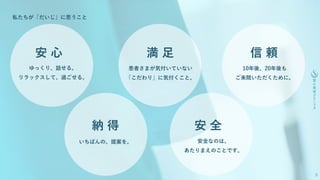 医療法人社団美翔会【聖心美容クリニック】新卒採用ピッチ資料