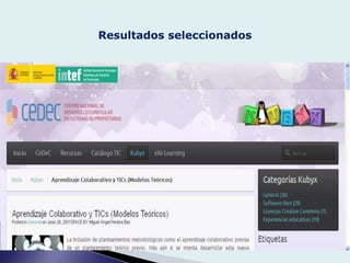 Resultados seleccionados
 