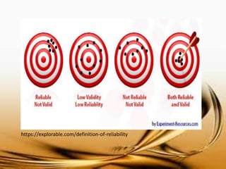 https://explorable.com/definition-of-reliability  
