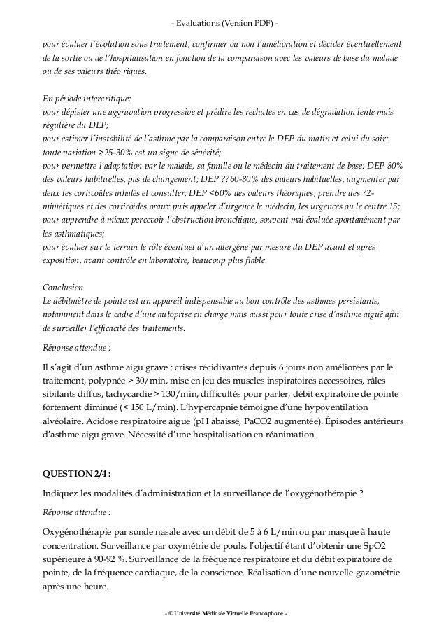Rea cas de prise en charge de rea medicales questions reponses evalu2026