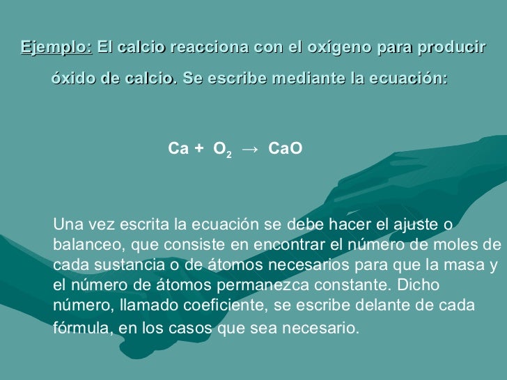 Reaccion Reaccion