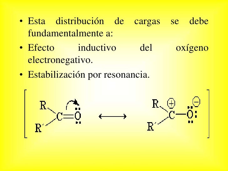 Reacciones a los dobles enlaces carbono oxígeno