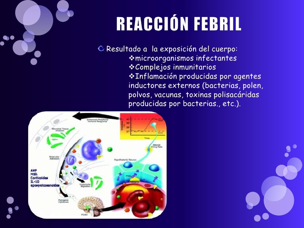 Reacciones febriles