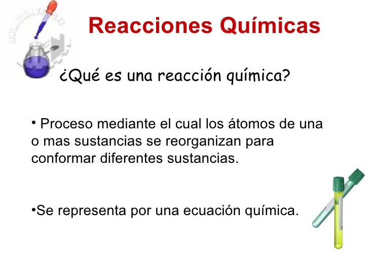 Reacciones Quimicas