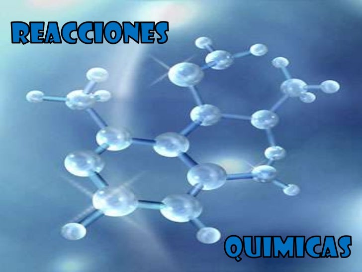 Reacciones quimicas