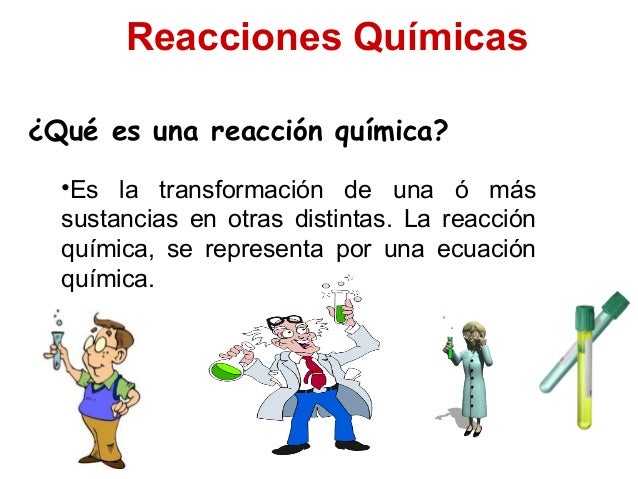 Reacciones quimicas I
