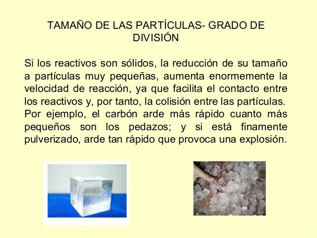 Reacciones químicas