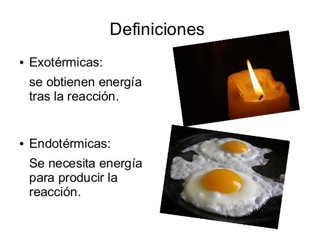 Reacciones químicas