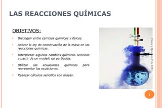 [object Object],[object Object],[object Object],[object Object],[object Object],[object Object],LAS REACCIONES QUÍMICAS Física y Química 3º de ESO 