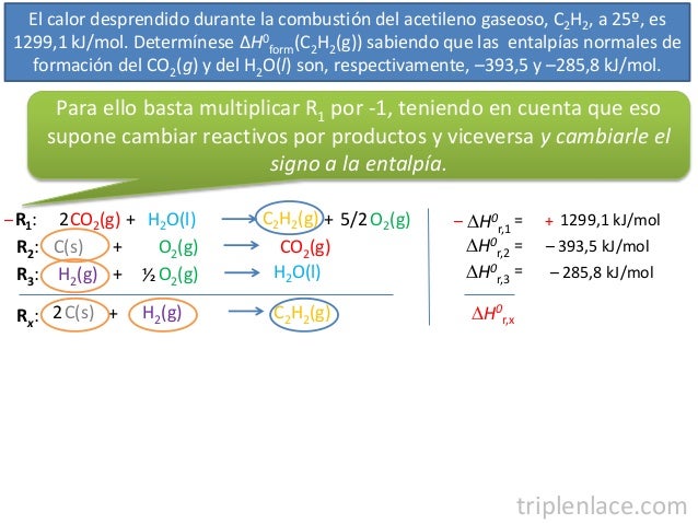 Reaccion Quimica 2 Termodinamica Quimica Ejercicio 08 Calculo De